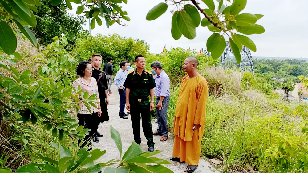 Khảo sát công tác chuẩn bị lễ khánh thành Thiền viện Trúc Lâm An Giang