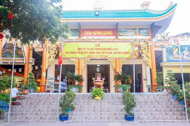 Lễ Húy kỵ Ni sư Thích nữ Diệu Lạc và công bố Quyết định Bổ nhiệm trụ trì chùa Huỳnh Quang